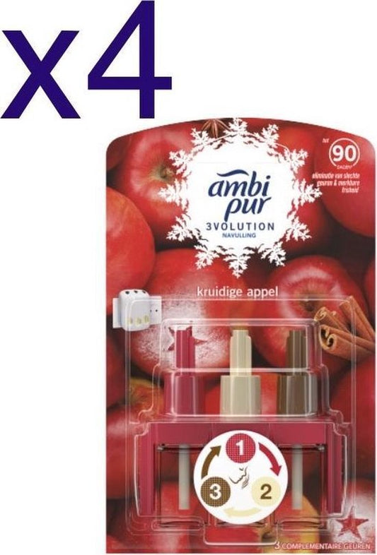 AMBI PUR KRUIDIGE APPEL - 4 stuks
