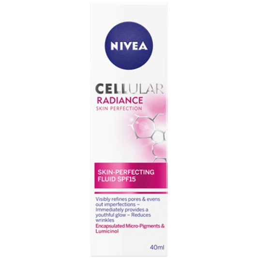 Nivea Cellular Radiance Skin Perfecting Fluid Spf15 40Ml