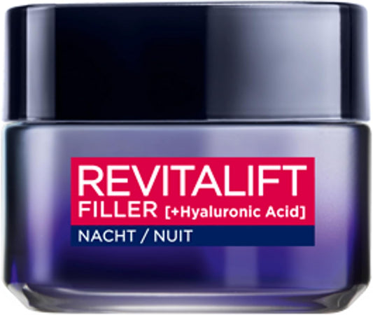 L’Oréal Paris Revitalift Filler Hyaluronzuur Nachtcrème - 50ml