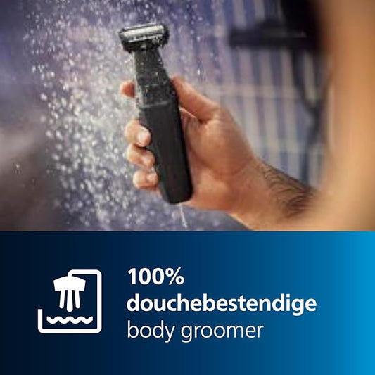 Philips Bodygroom Series 3000 - Geschikt voor Oksel, Borst, Rug, Buik en Schouder - 1 Trimkam - Batterij bijna leeg indicatie
