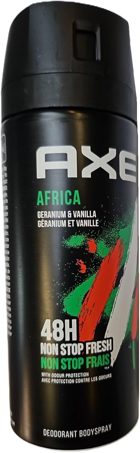6 x Axe Men Deodorant/Bodyspray "Africa" - 150 ml