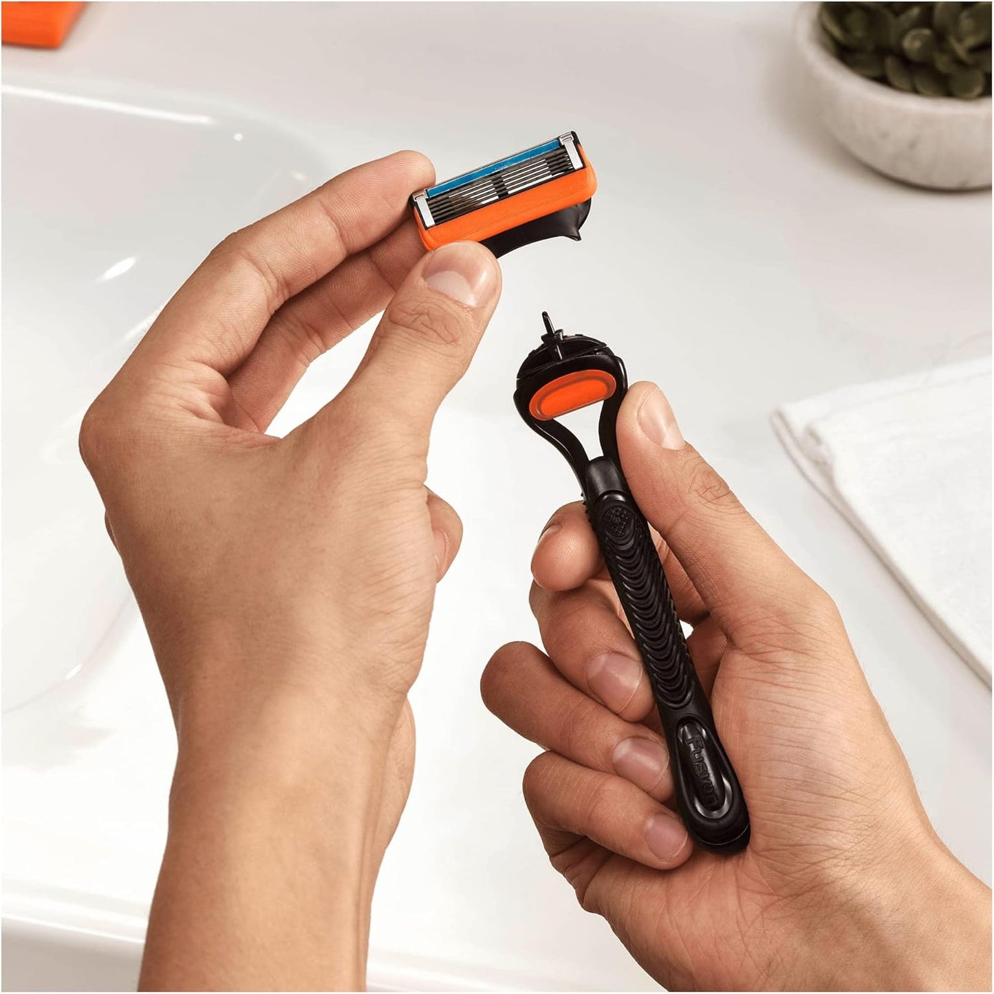 Gillette Fusion5 Scheermesjes Voor Mannen (14 Stukjes)