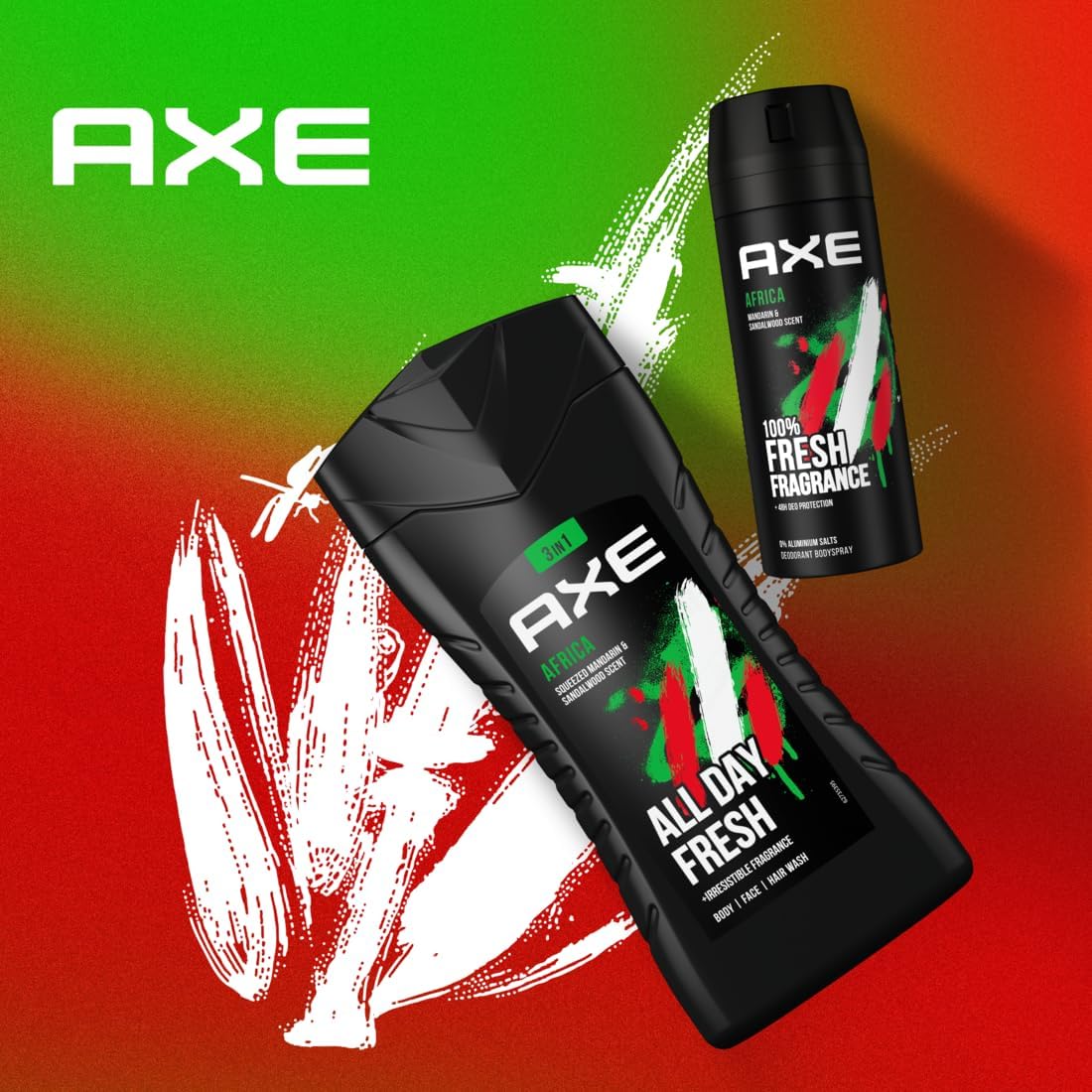 AXE Deospray Africa zonder aluminium, 150 ml