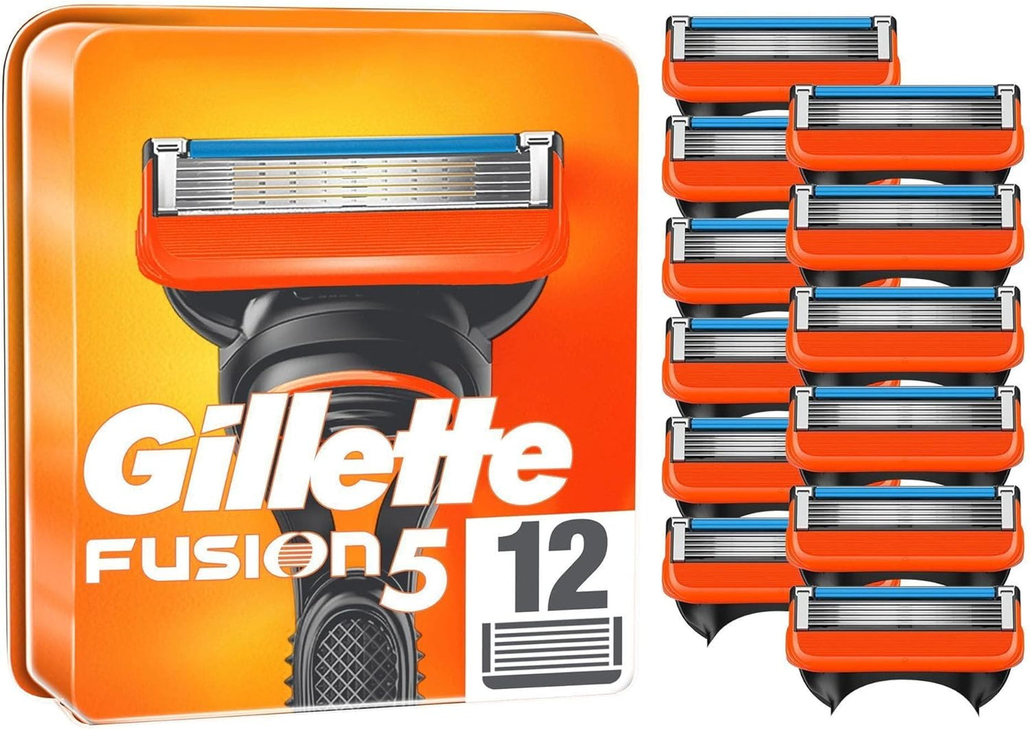 Gillette Fusion5 Scheermesjes Voor Mannen (14 Stukjes)