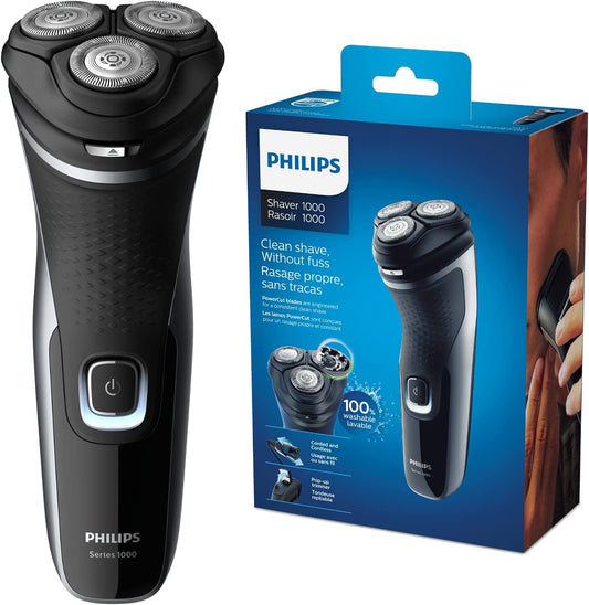 Philips Elektrisch Scheerapparaat Series 1000 - Electric dry shaver,