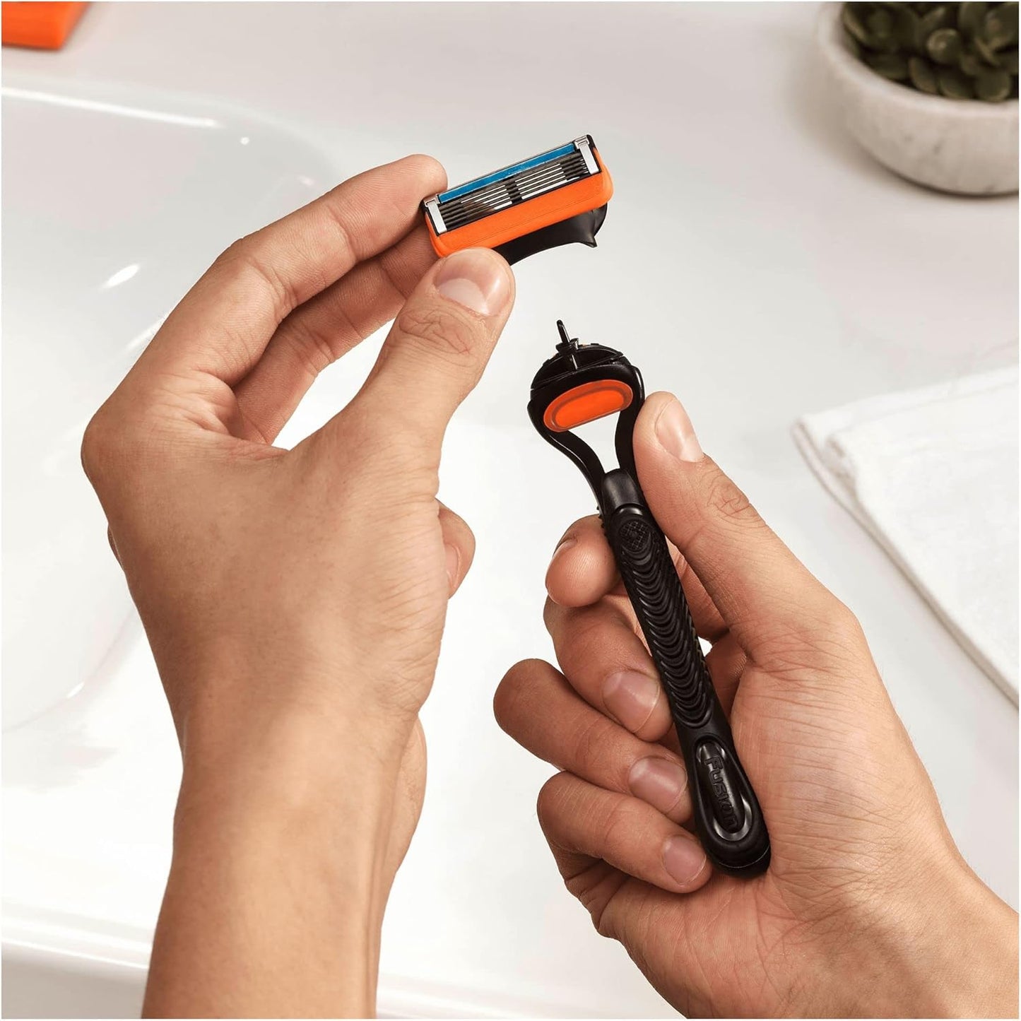 Gillette Fusion5 Scheermesjes Voor Mannen (14 Stukjes)