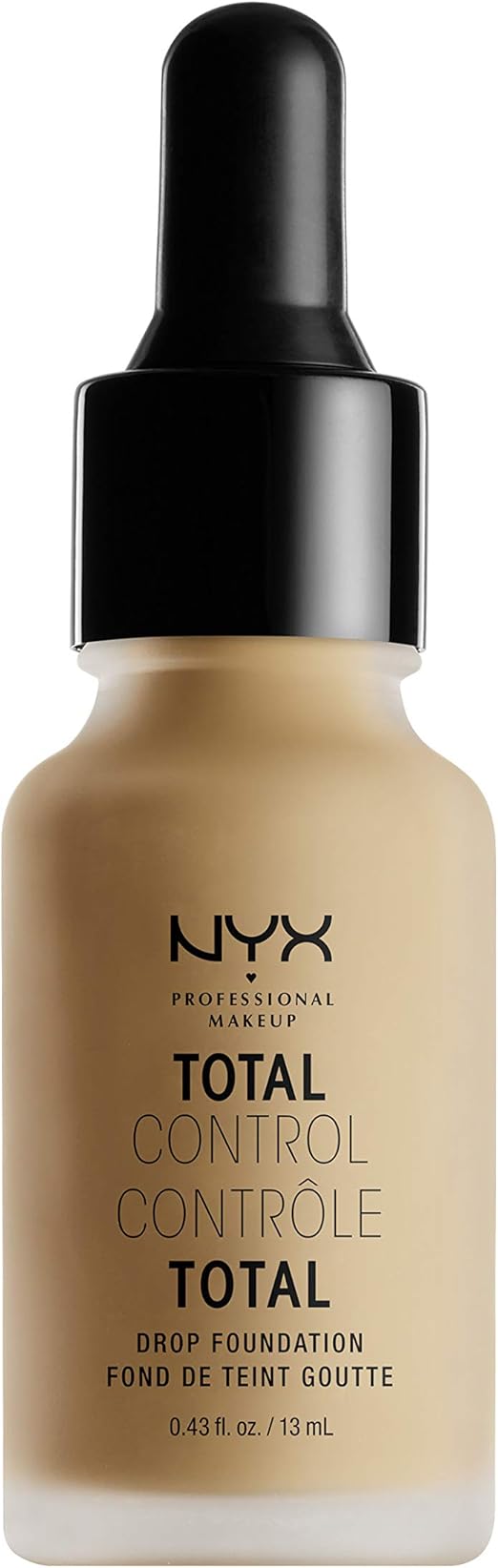 NYX Professional Makeup Total Control Drop Foundation, matte afwerking, kleur: Buff