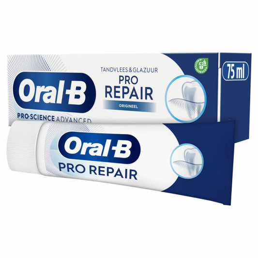 Oral-B Tandpasta Pro-Repair Orginal Glazuur Densiteit (12 x 75ml)