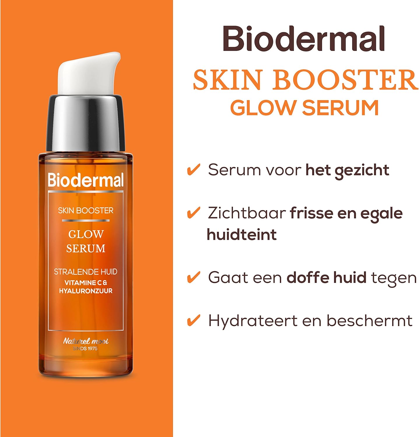 Sérum éclat Biodermal Skin Booster – sérum hautement concentré en vitamine C - 30 ml