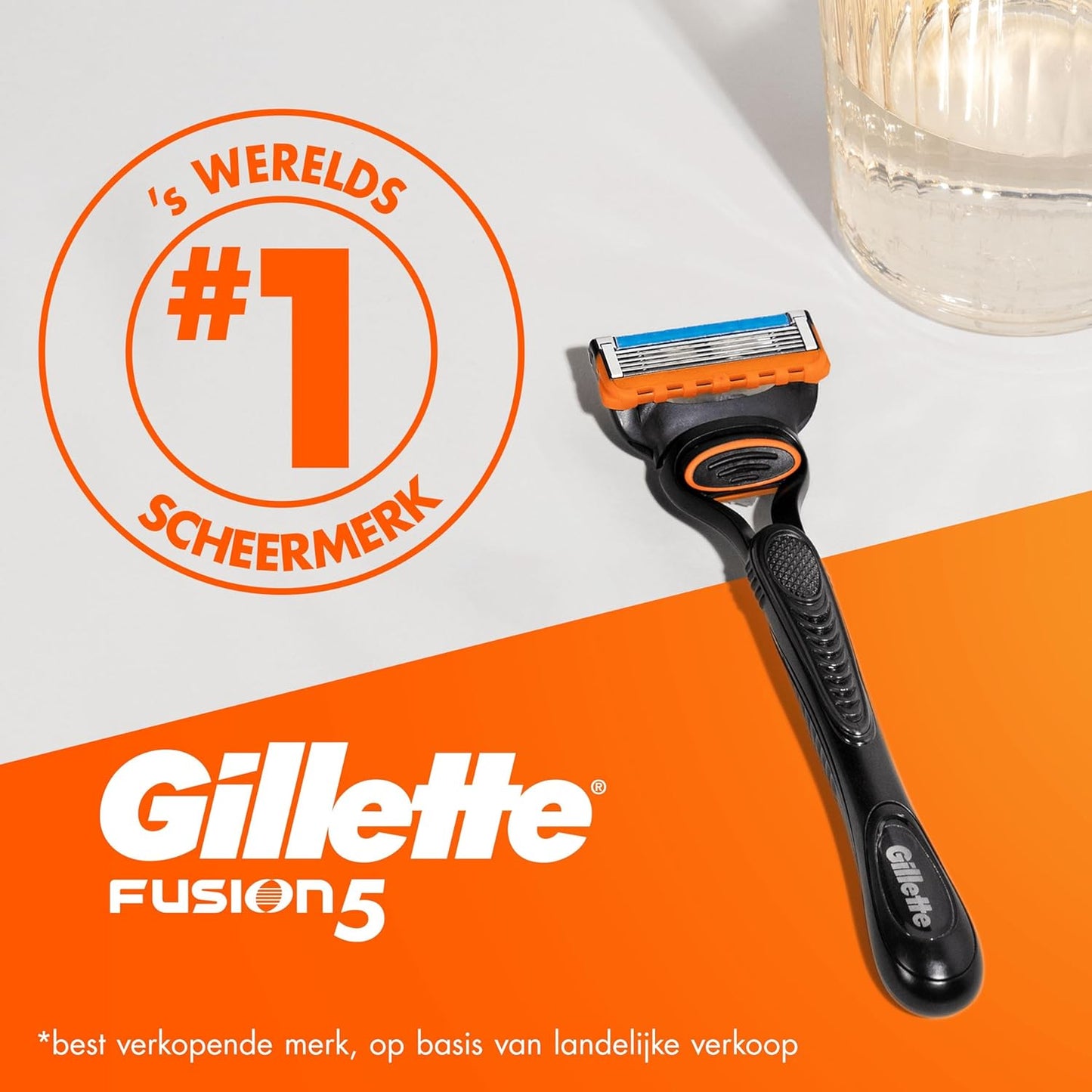 Gillette Fusion5 Scheermesjes Voor Mannen (14 Stukjes)