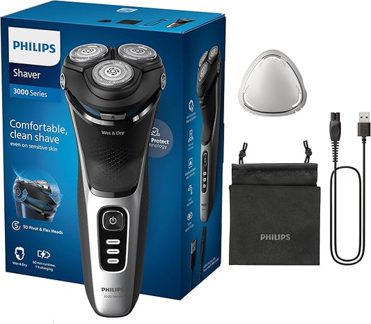 Philips Shaver Series 3000 - Elektrisch Wet & Dry scheerapparaat voor heren