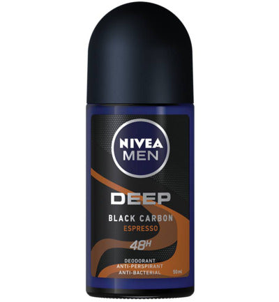 Nivea Men deodorant deep espresso roller (50 ml) - 6 stuks