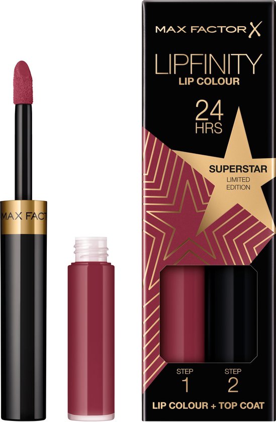 Max Factor Lipfinity Lip Colour Lipstick 86 Superstar