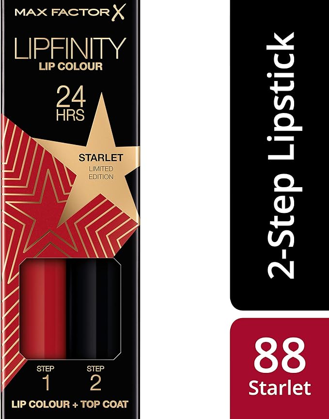 Max Factor Lipfinity Lip Colour Lipstick 88 Starlet