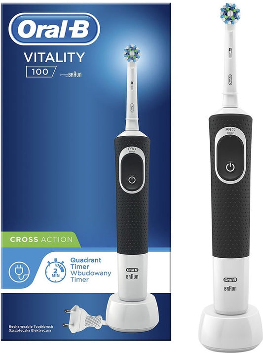 Oral-B Vitality 100 CrossAction Zwart - Elektrische Tandenborstel