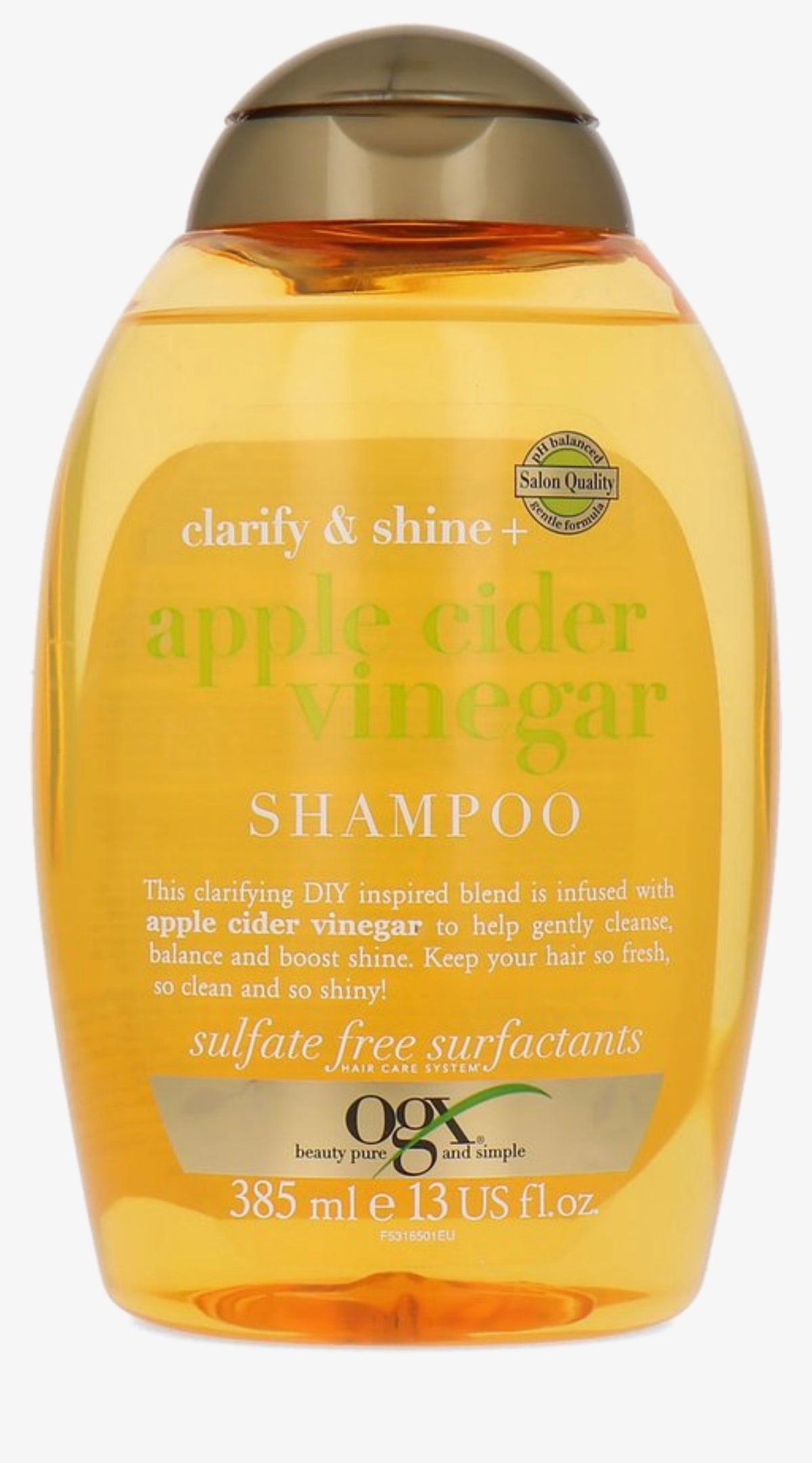 1 x OGX - Apple Cider Vinegar - Shampoo -+ Shine - 385 ml-