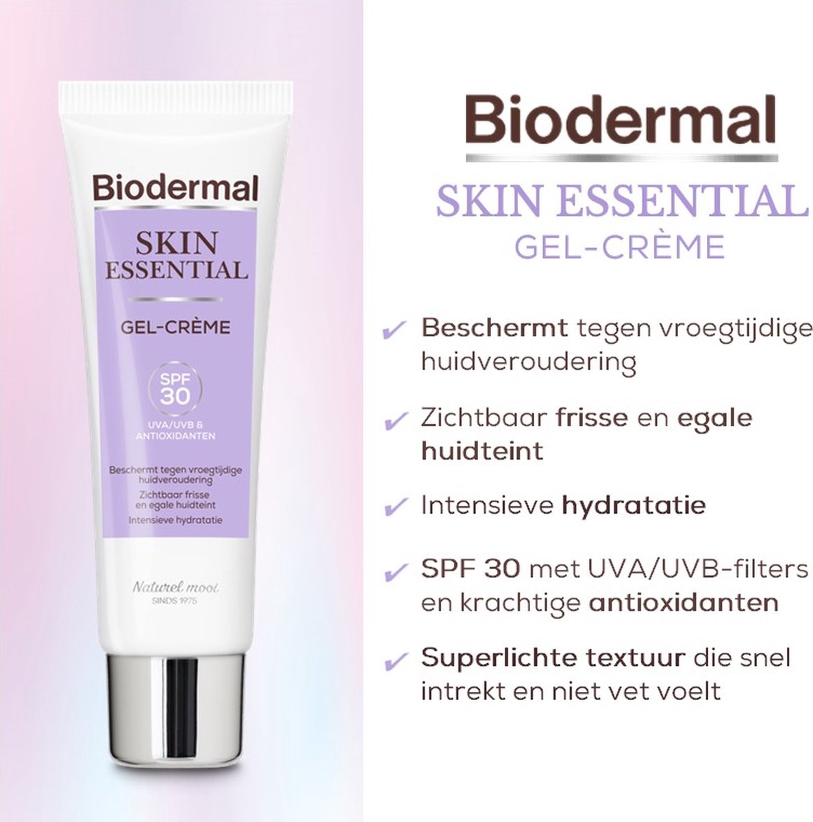 Biodermal Skin Essential dagcrème dagcrème SPF 30  - 50 ml