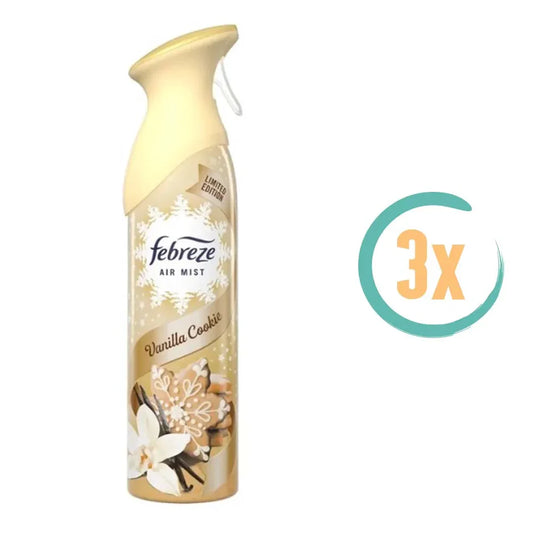 3x Ambi Pur Home Fragrance Luchtverfrisser 'Vanilla Cookies'