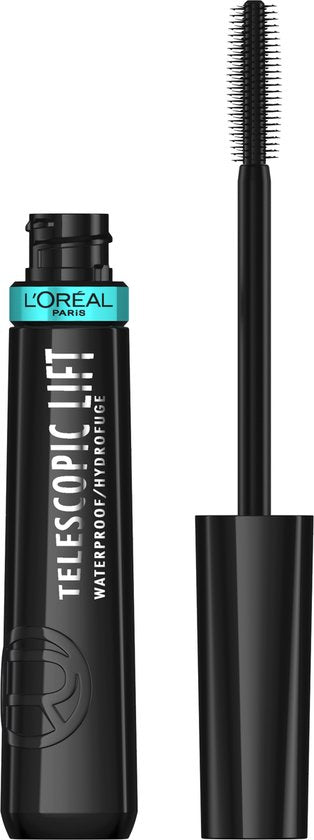 Mascara Telescopic Lift Waterproof de L'Oréal Paris - Cils longs, liftés et volume - Noir