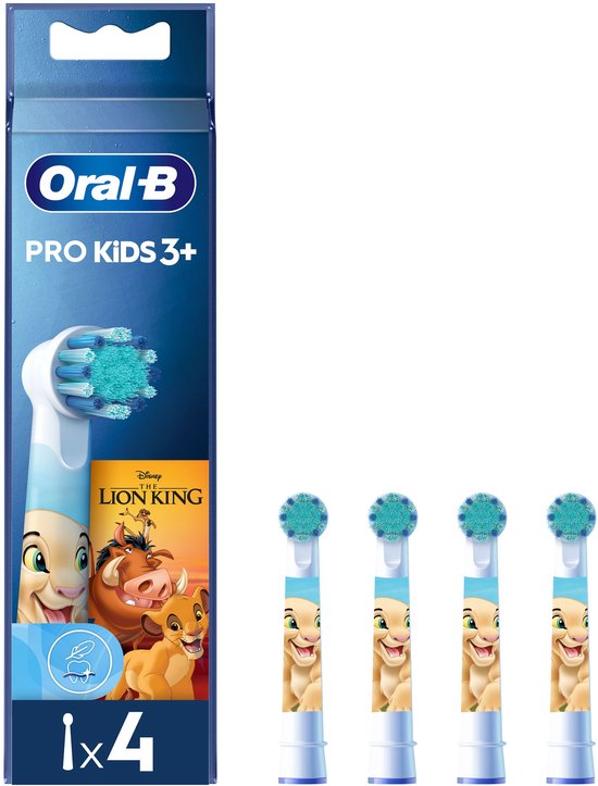 Oral-B Pro Kids Opzetborstels - Met Disney The Lion King - 4 Stuks