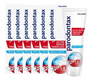 Parodontax Active Repair Tandvlees Fresh Mint Tandpasta Voordeelverpakking 12x75ML
