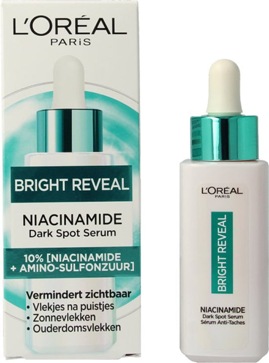 Sérum Niacinamide Revitalift Bright Reveal de L'Oréal Paris - 30 ml 