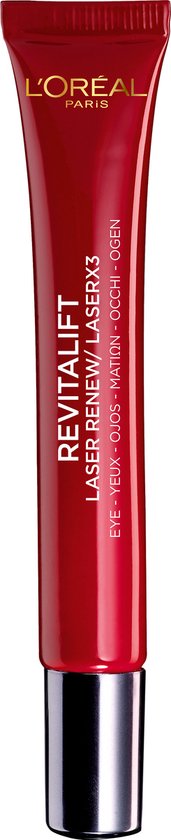 Crème contour des yeux anti-rides Revitalift Laser X3 de L'Oréal Paris - 15 ml 
