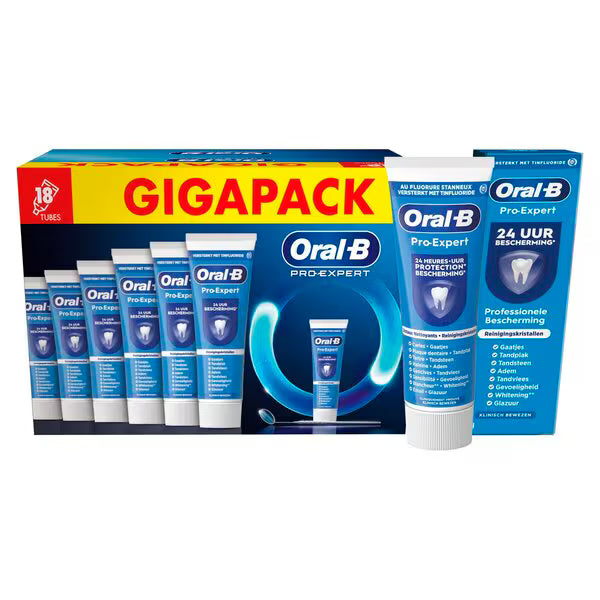 12xOral-B Pro-Expert Professionele Bescherming Tandpasta