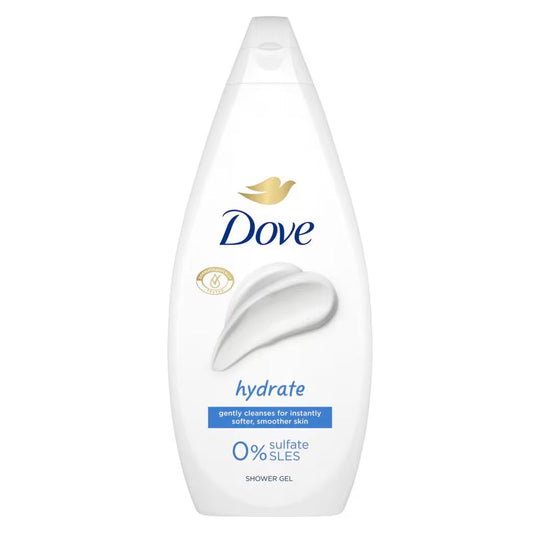 Dove Essential Hydrate Douchegel 450ml x 6