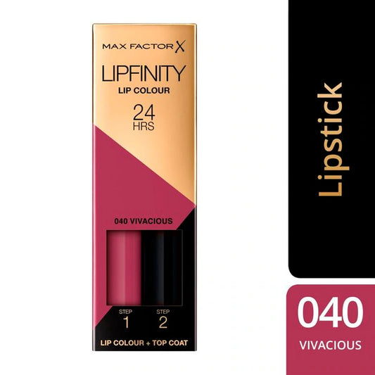 Max Factor Lipfinity Lip Colour 040 Vivacious