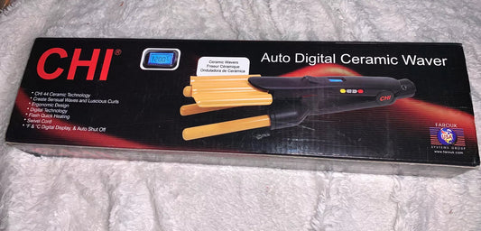 CHI Ceramic Triple Waver Iron, Curling Iron for All Hair Types