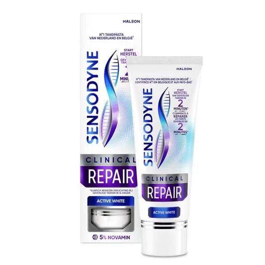 4xSensodyne Clinical Repair Active White Tandpasta