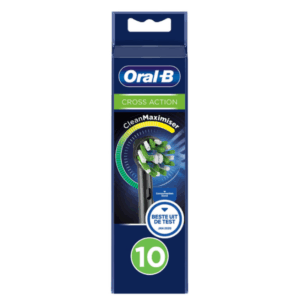 Oral-B Opzetborstels CrossAction Black 10 stuks