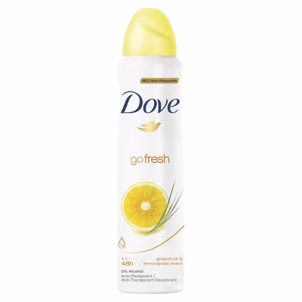 Dove go fresh grapefruit Women – deodorant spray – 6 x 150ml – Voordeelverpakking