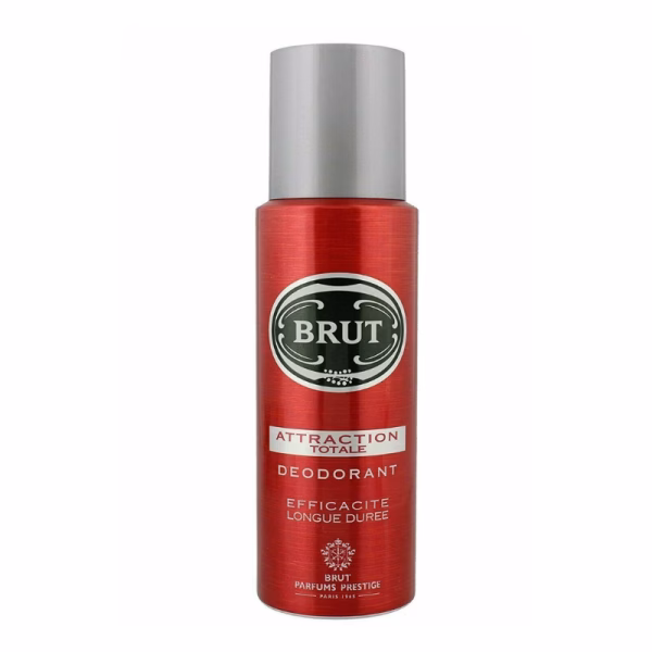 Brut Atrtaction Totale Deodorant Spray - 3 Pack