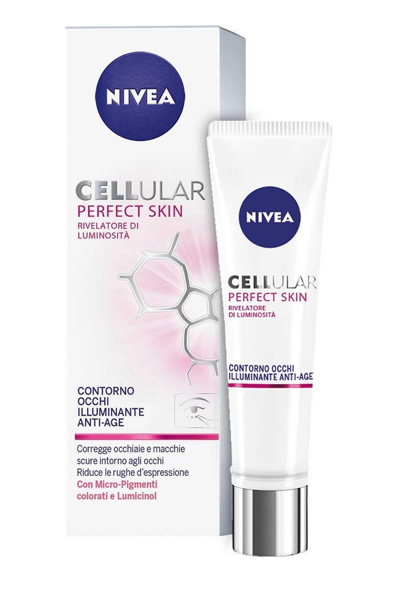 Nivea Cellular Perfect Skin Eye Contour Anti Age Crème 15ml Verhelderend Fh Drogisterij 2403