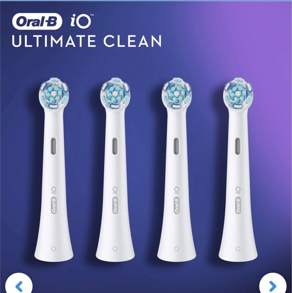 Oral-B IO Ultimate Clean White Opzetborstels – 5 Stuks(Lose Verpakking ...