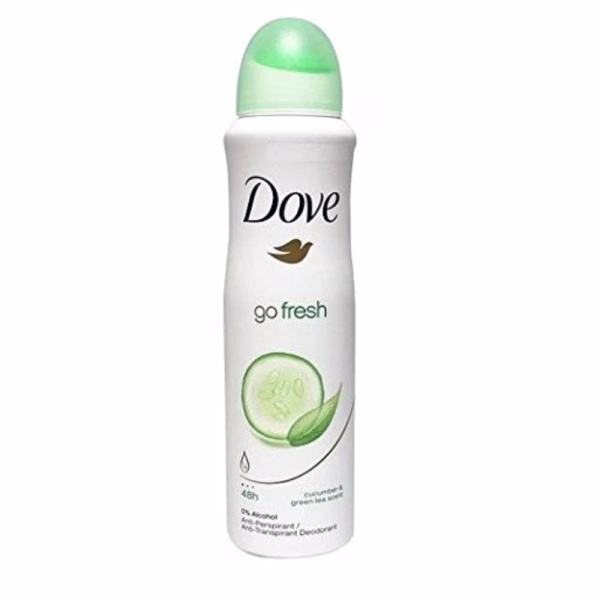 Dove Deospray XL – Go Fresh Komkommer - Voordeelverpakking 6 x 250 ml
