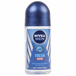 Nivea Deo Roll-on Men – Fresh Musk - 6 stuks
