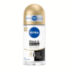 Nivea Deo Roll-on – Invisible Black & White Silky Smooth - 6 stuks