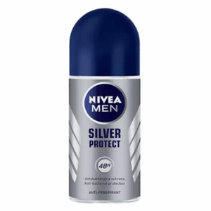 Nivea Men Deodorant Roller Silver Protect, 50 ml-6 stuks