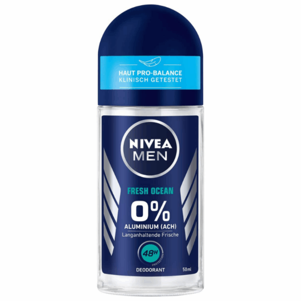 Nivea Men Fresh Ocean, Zonder Aluminium , 6 stuks