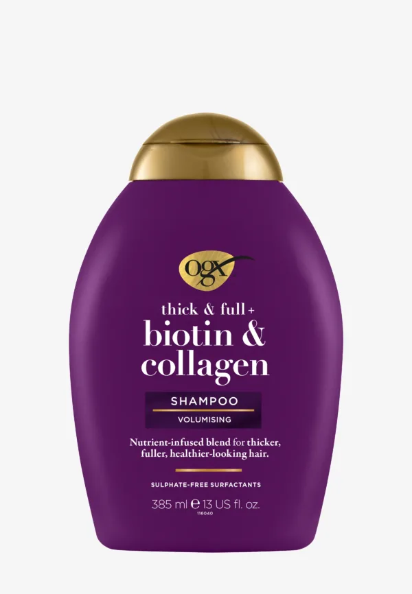 OGX THICK & FULL BIOTIN & COLLAGEN SHAMPOO - 385ml - 3 Stuks