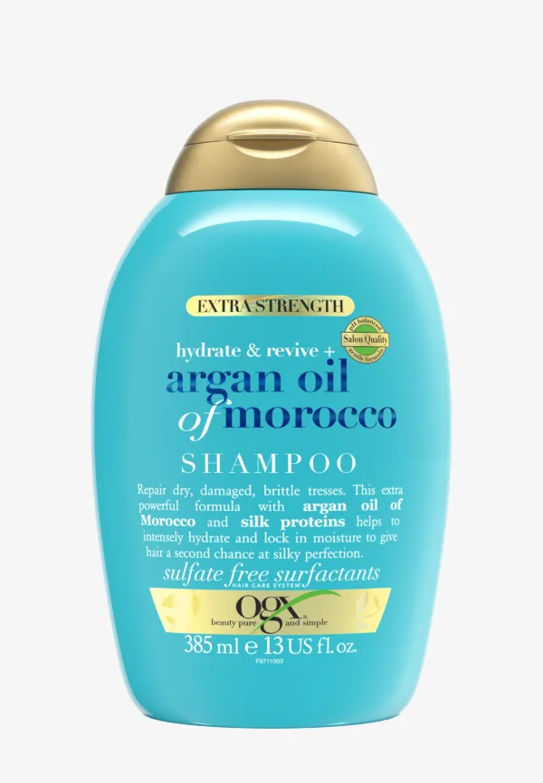 OGX HYDRATE & REVIVE + ARGAN OIL OF MOROCCO EXTRA STRENGTH SHAMPOO - 3 Stuks