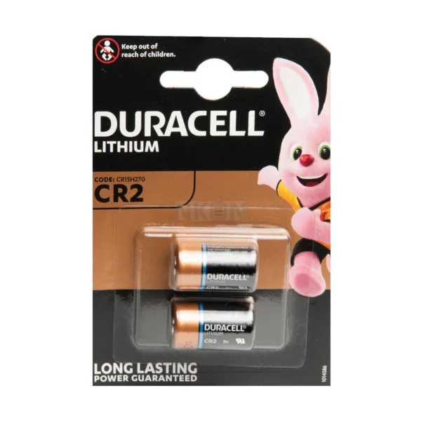 2x CR2 Duracell Lithium - blister