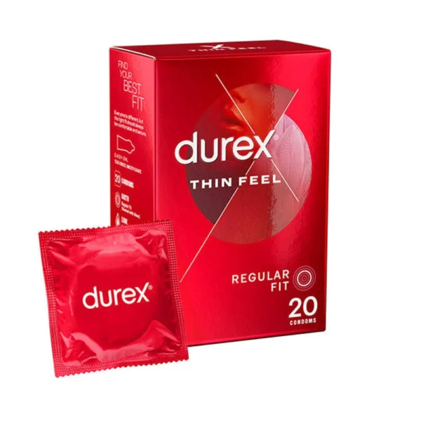 Durex Thin Feel Condooms 20 Pack