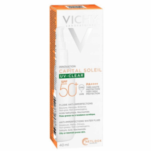Vichy Capital Soleil UV Clear Anti-onzuiverheden Zonnebrand SPF50+ 40ml